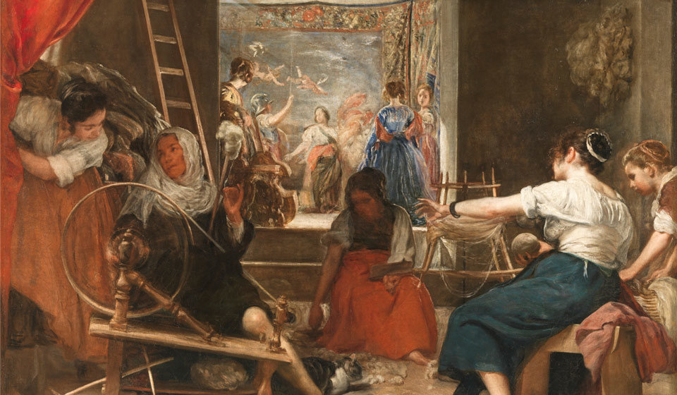 Las Hilanderas de Velazquez - оригинал