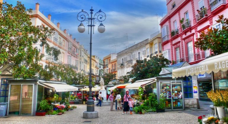 Plaza de las flores, Cádiz - оригинал