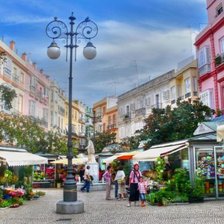Plaza de las flores, Cádiz