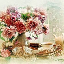 Схема вышивки «Букет»