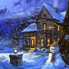 Схема вышивки «Новогодняя»