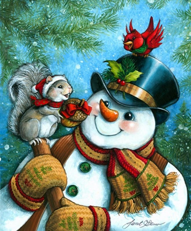 Новогодняя - оригинал