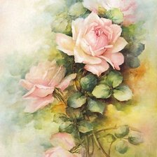 Схема вышивки «Rosa»