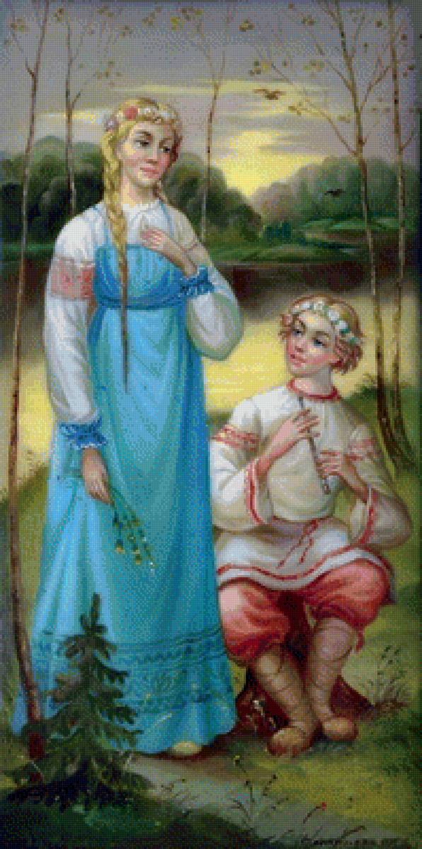 Федоскинские миниатюры - предпросмотр