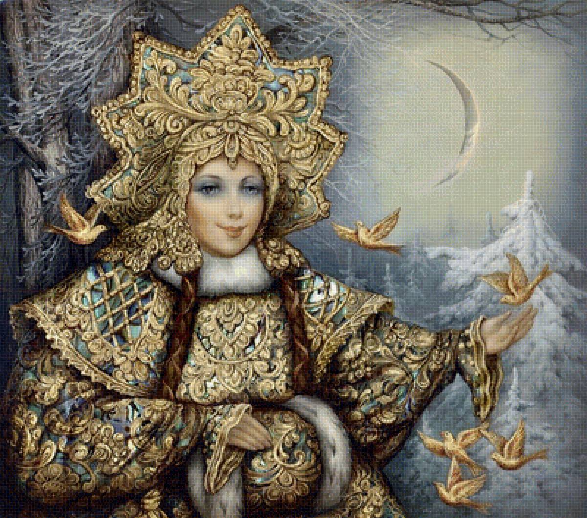 Федоскинские миниатюры - предпросмотр