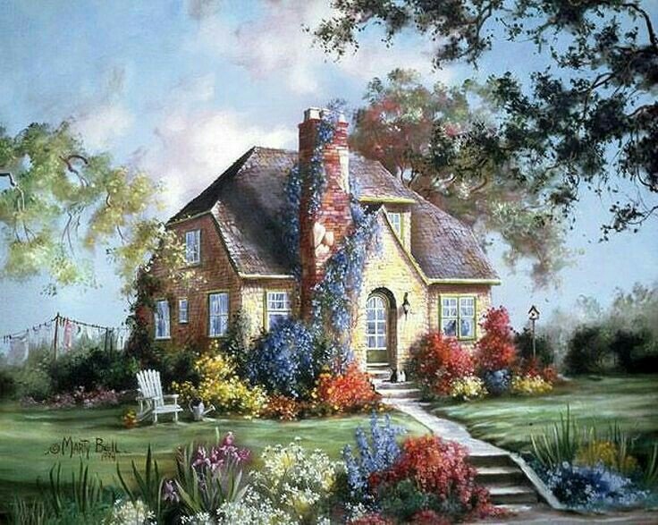 Дачный домик - оригинал