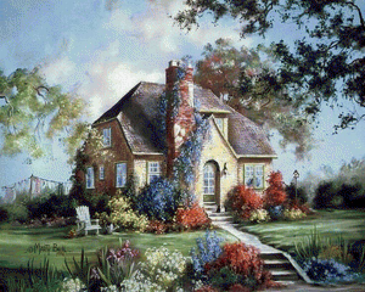 Дачный домик - предпросмотр