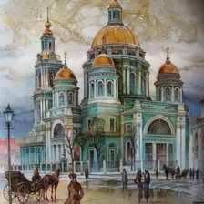 Схема вышивки «Федоскинские миниатюры»