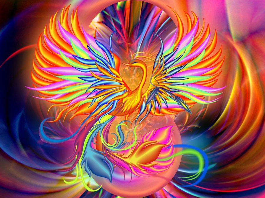 птица - жар птица - оригинал