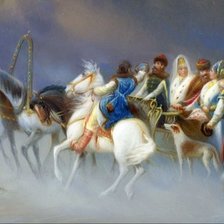 Схема вышивки «Федоскинские миниатюры»