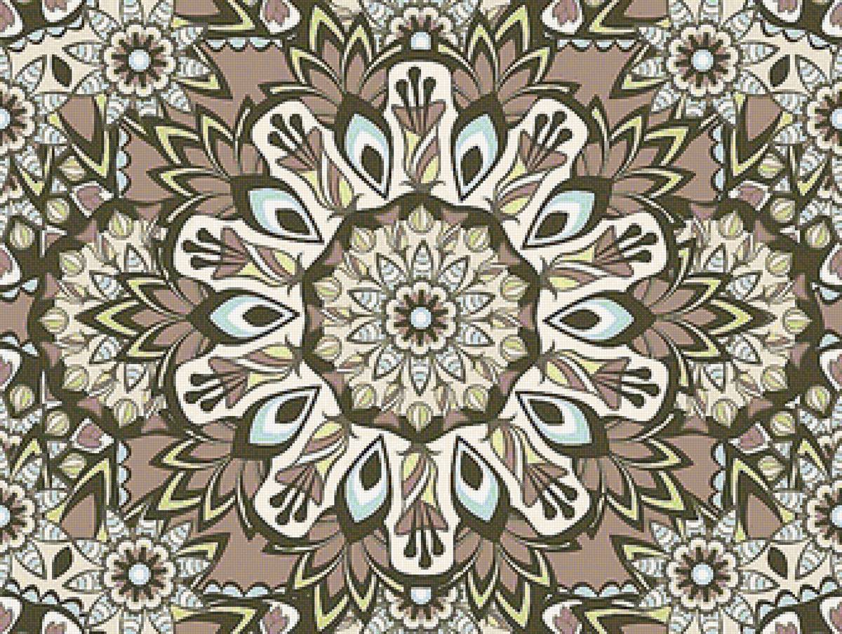 узор для подушки - предпросмотр