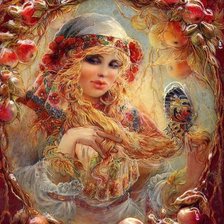 Схема вышивки «Осень»