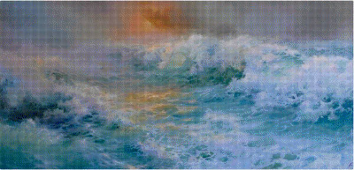 Among A Vawes - природа, by volodymyr klemazov, пейзаж, вода - предпросмотр