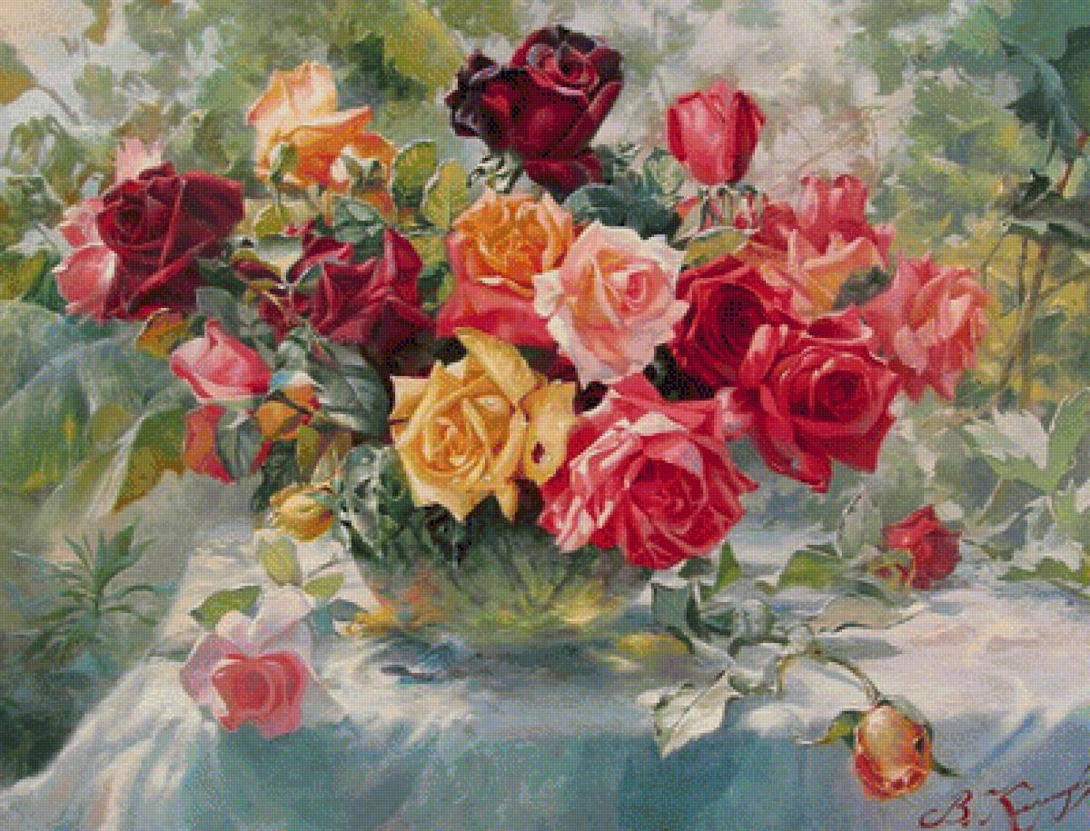 Bouquet - by volodymyr klemazov, розы - предпросмотр