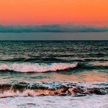 Схема вышивки «закат»