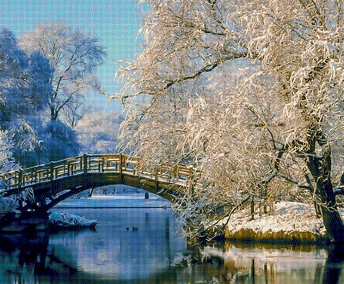 Velvet Winter. - snowscenes.birds. - предпросмотр