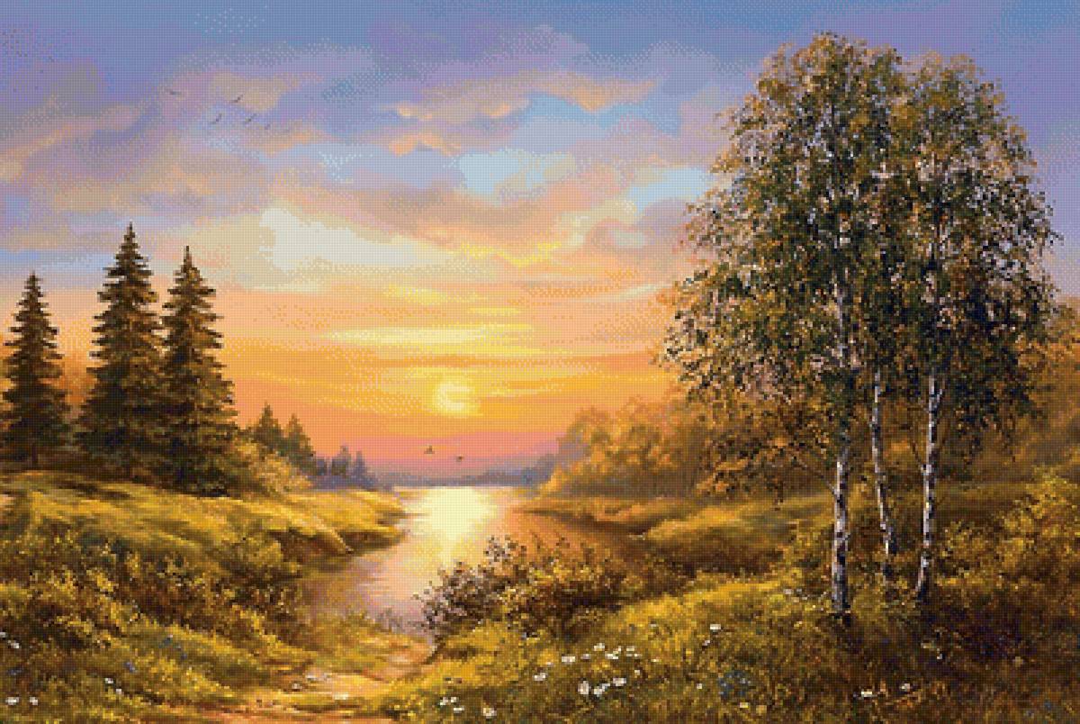 пейзаж - картина - предпросмотр