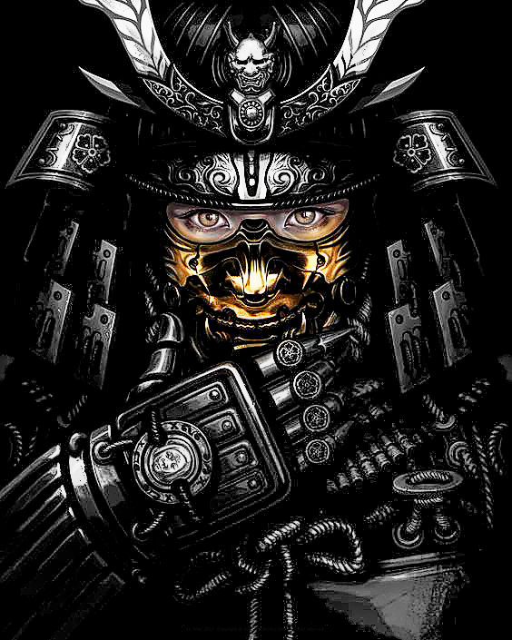 Самурай - япония. - оригинал