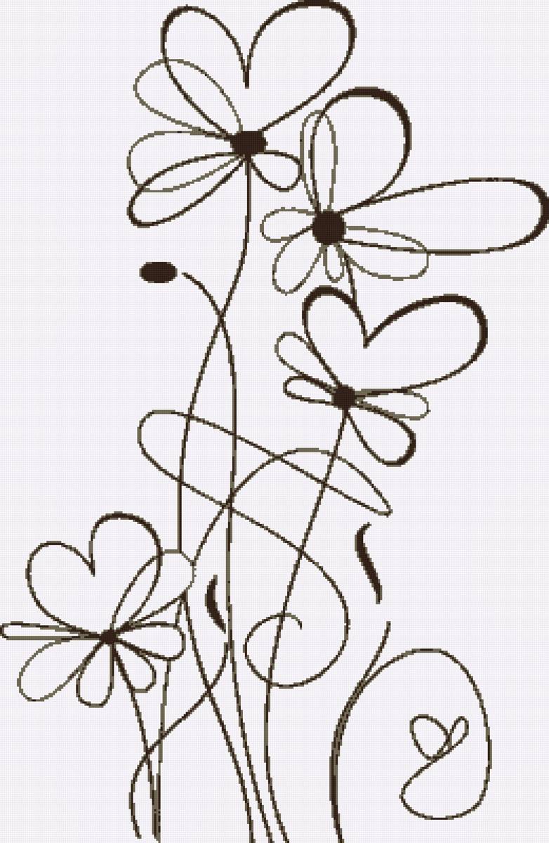 Фантазия 2 - монохром - предпросмотр