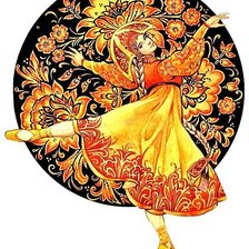 Схема вышивки «хохлома»