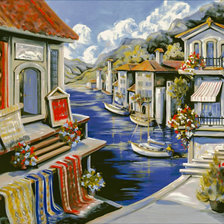 Схема вышивки «Antique Rugs.»