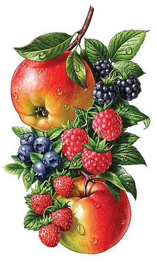 Для кухни - кухня, фрукты - оригинал