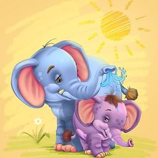 Схема вышивки «Детская»