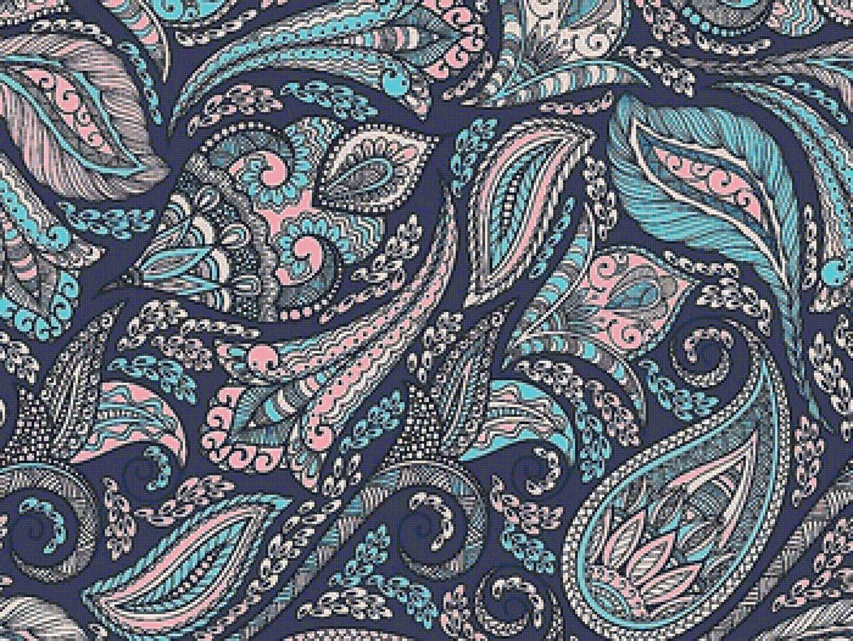 узор для подушки - предпросмотр