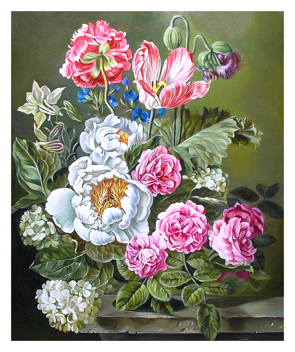 Серия "Букет". - цветы, букет, флора - оригинал