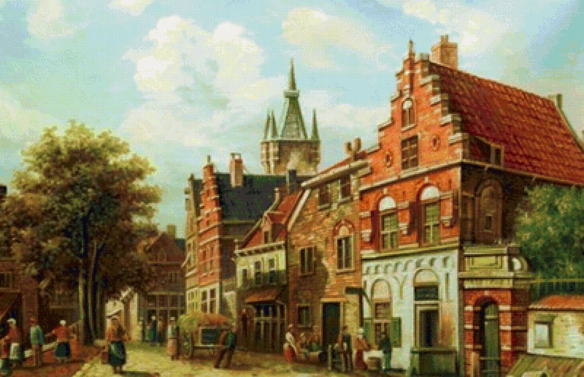 старый город - старый город, городской пейзаж, улица - предпросмотр