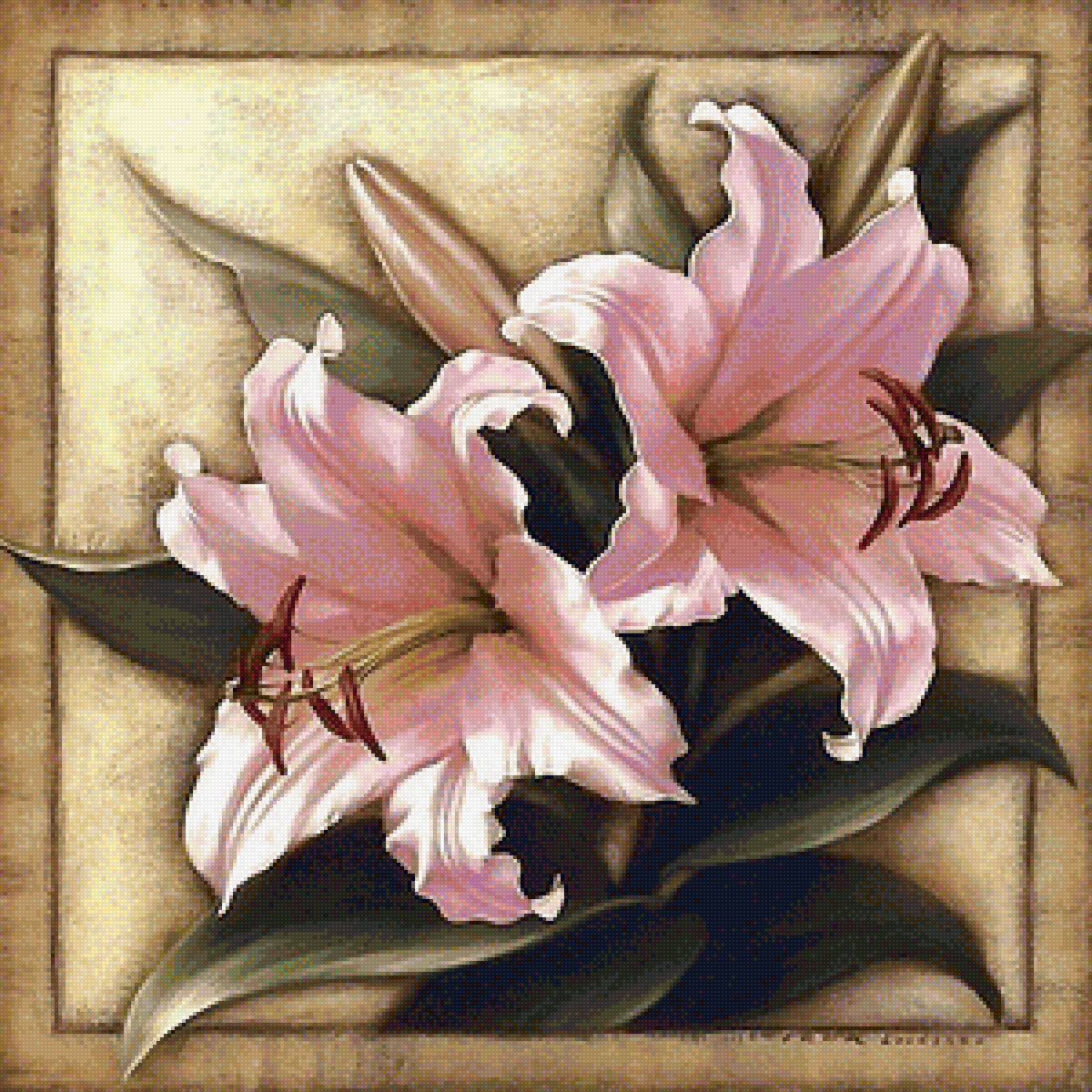 Лилии - предпросмотр