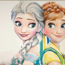 Схема вышивки «Frozen»