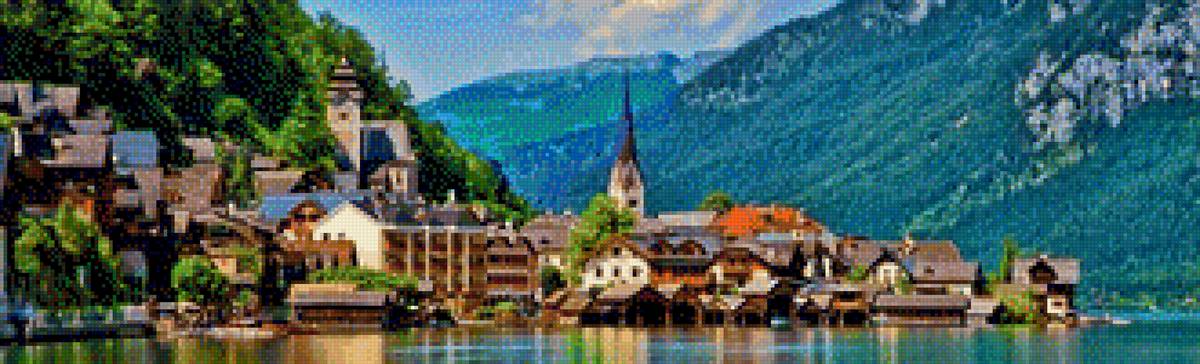 Тиролски Алпи - пейзаж - предпросмотр