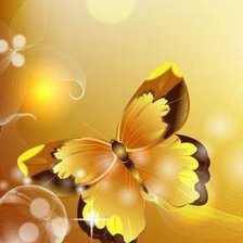 Схема вышивки «бабочка»