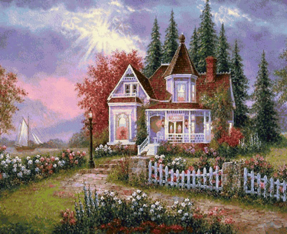 Огни родного дома - предпросмотр