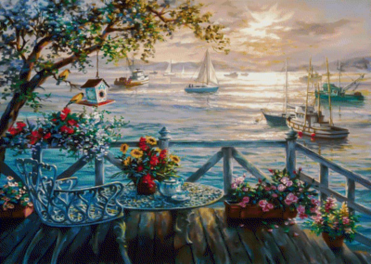 Treasures of the Sea. - nicky boehme painter.seascapes.flowers and gardens. - предпросмотр
