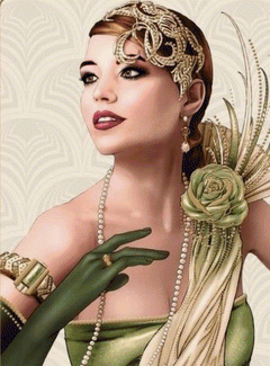 Art Dec Green - предпросмотр