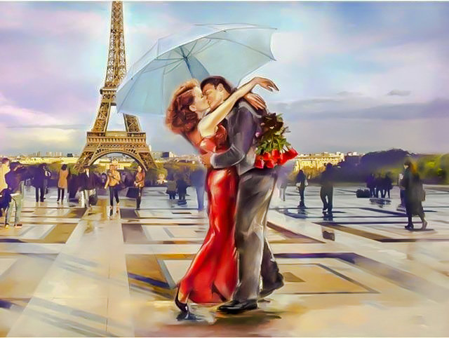 Eiffel Tower Lover. - scenarys.people. - оригинал