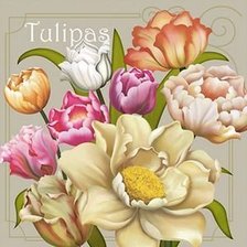 Оригинал схемы вышивки «tulipány» (№1974150)