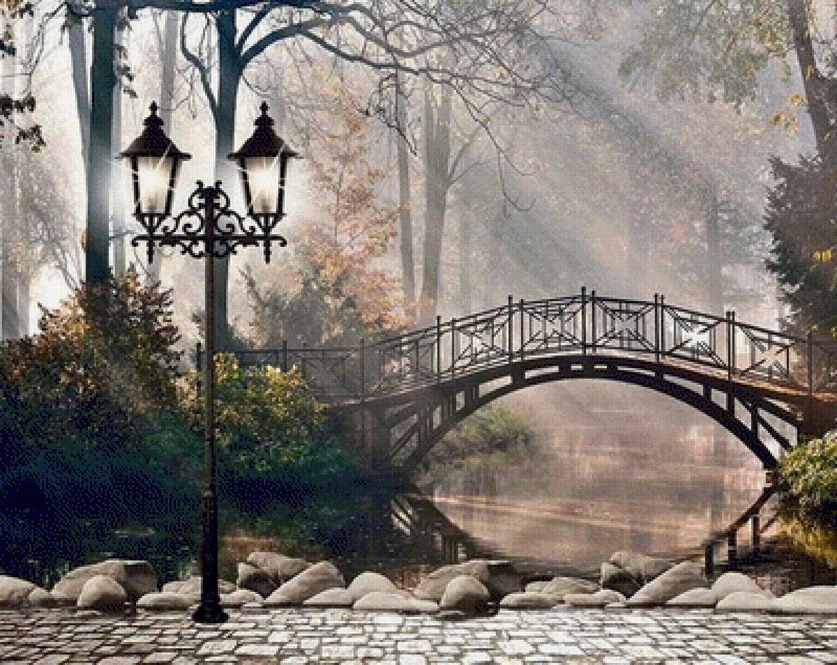 PAISAJE CON FAROLA - paisaje - предпросмотр