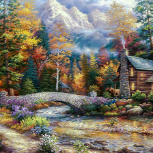 Схема вышивки «Call of the Wild.»