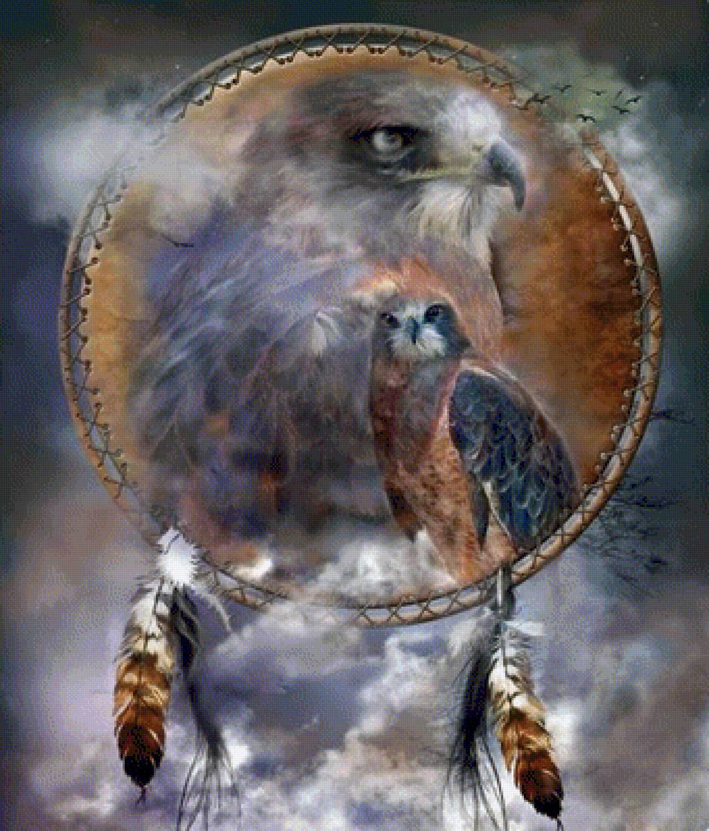 тотем, птица - предпросмотр