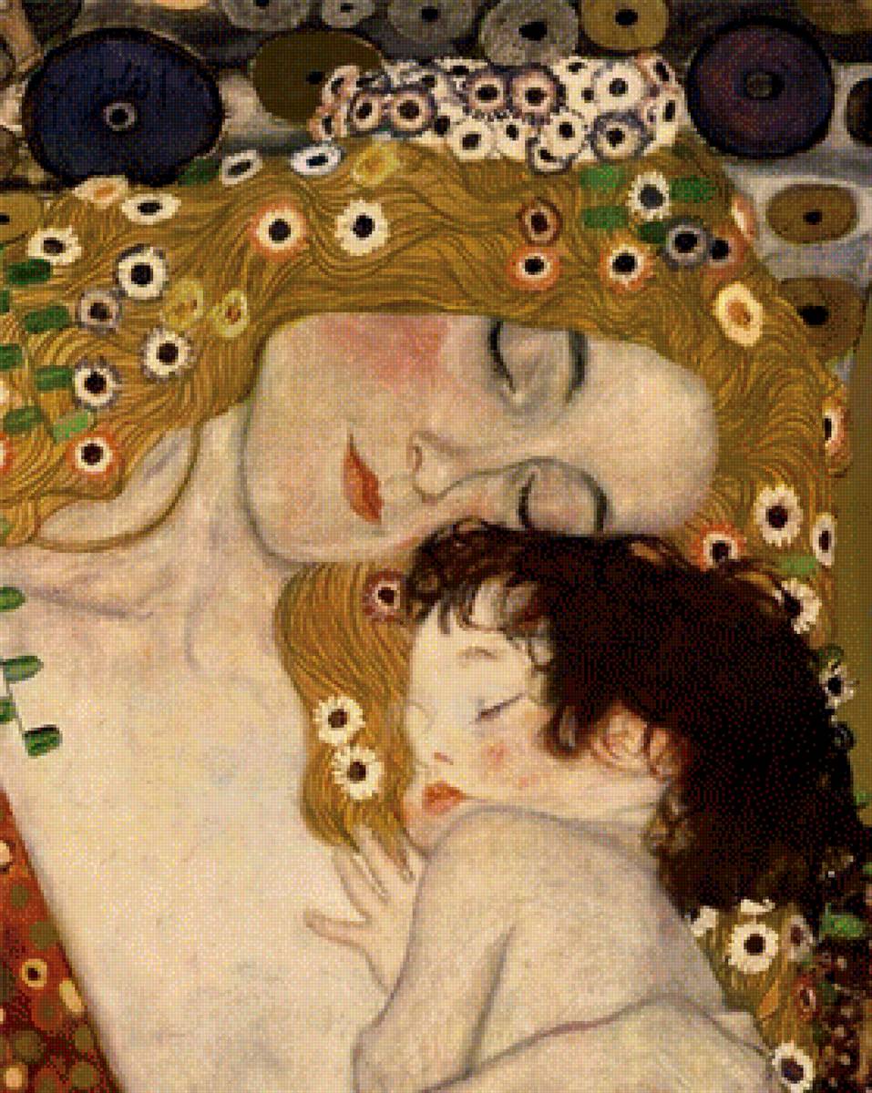 Мать и дитя, импрессионизм - живопись, мать и дитя, импрессионизм - предпросмотр