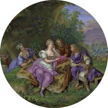 Схема вышивки «debata»