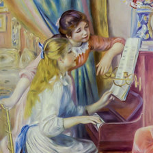 Jeunes Filles au Piano.