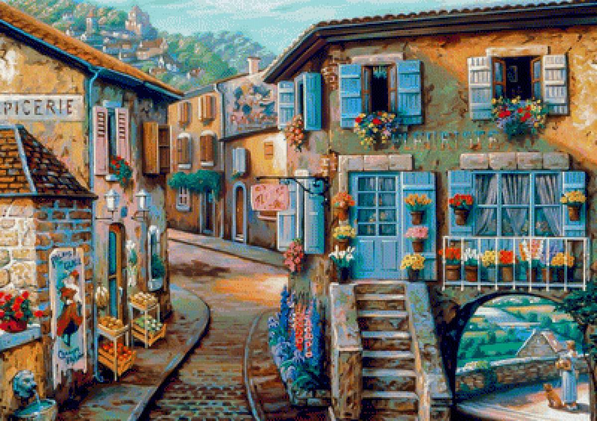 Le Fleuriste. - scenarys.flowers and gardens.people.animals. - предпросмотр