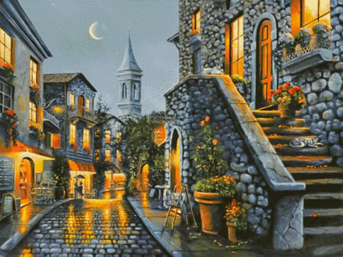 Night of the South. - scenarys.people.animals.flowers and gardens. - предпросмотр