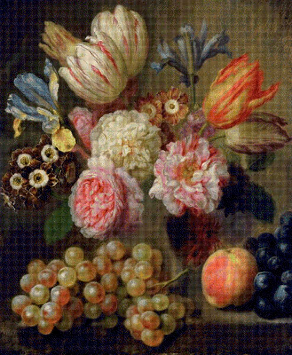 FLOWER STUDY - by balthasar denner - предпросмотр