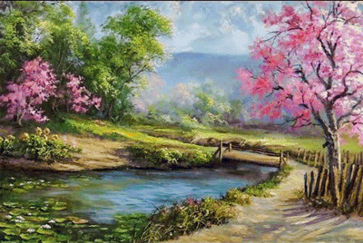 Spring Day. - landscapes. - предпросмотр