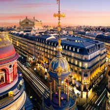 Схема вышивки «Город»